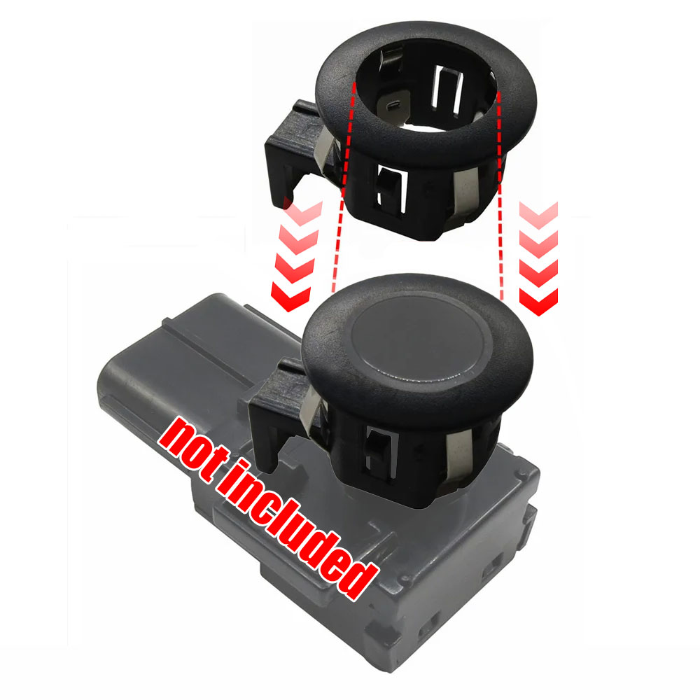 Infrared Obstacle Sensor - 1pc 車リバースセンサーホルダーキャップ駐車 PDC レーダーリテーナーカバー自動車の付属品トヨタカムリカローラレクサス LX 8934833060