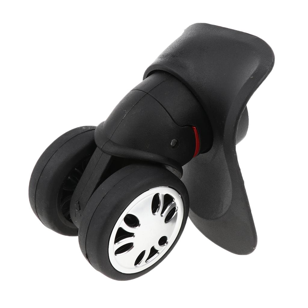 Caster Wheel - PVC製スーツケース用キャスター。汎用性の高い交換用車輪で、折りたたみ式のスタンドに取り付け、修理にも使用可能。