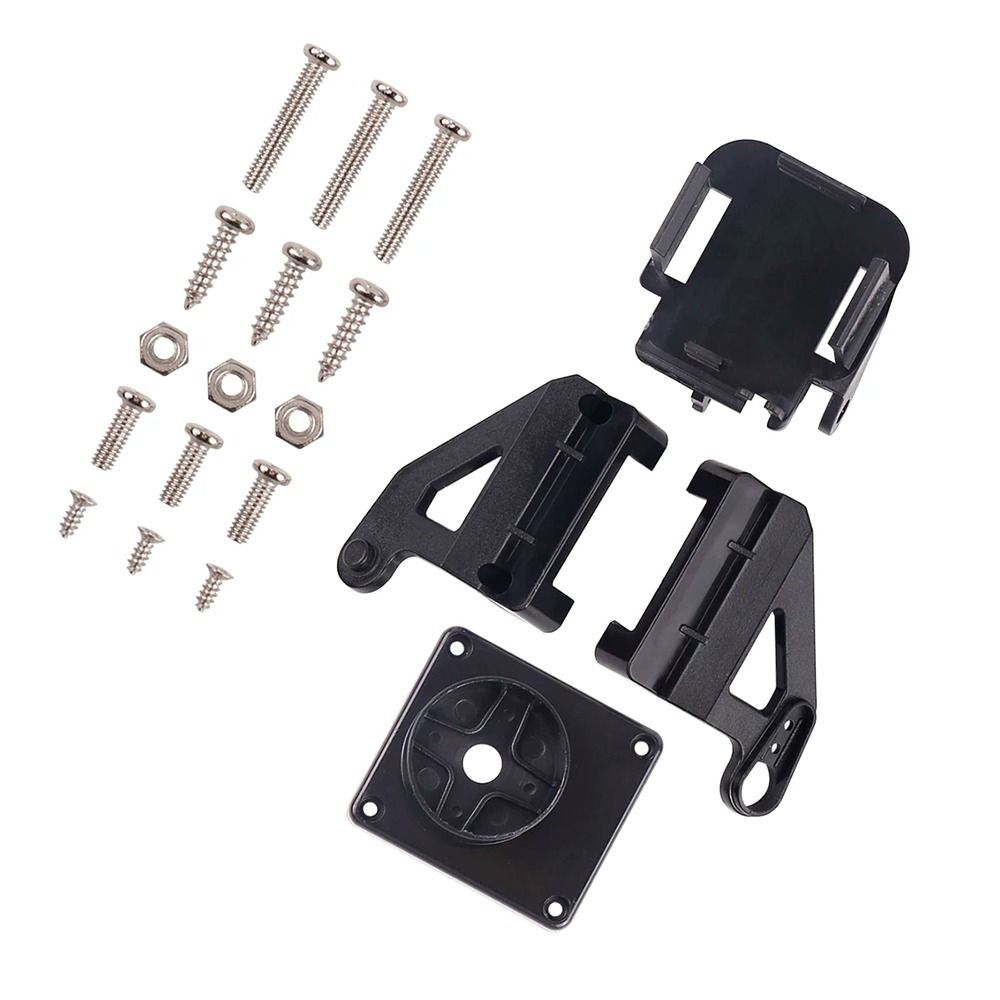 Pan Tilt Bracket - 1セットRC飛行機部品ステアリングギアパンチルトSG90 MG90s 9g PTZ、2サーボ2軸PTZ超音波空中モデルカメラマウント付き