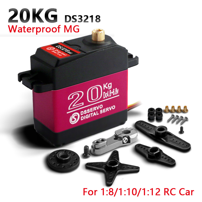 Robot Arm Metal - Dsservo Ds3218Mg 20Kg メタルデジタルサーボ 180度高トルク RCロボット