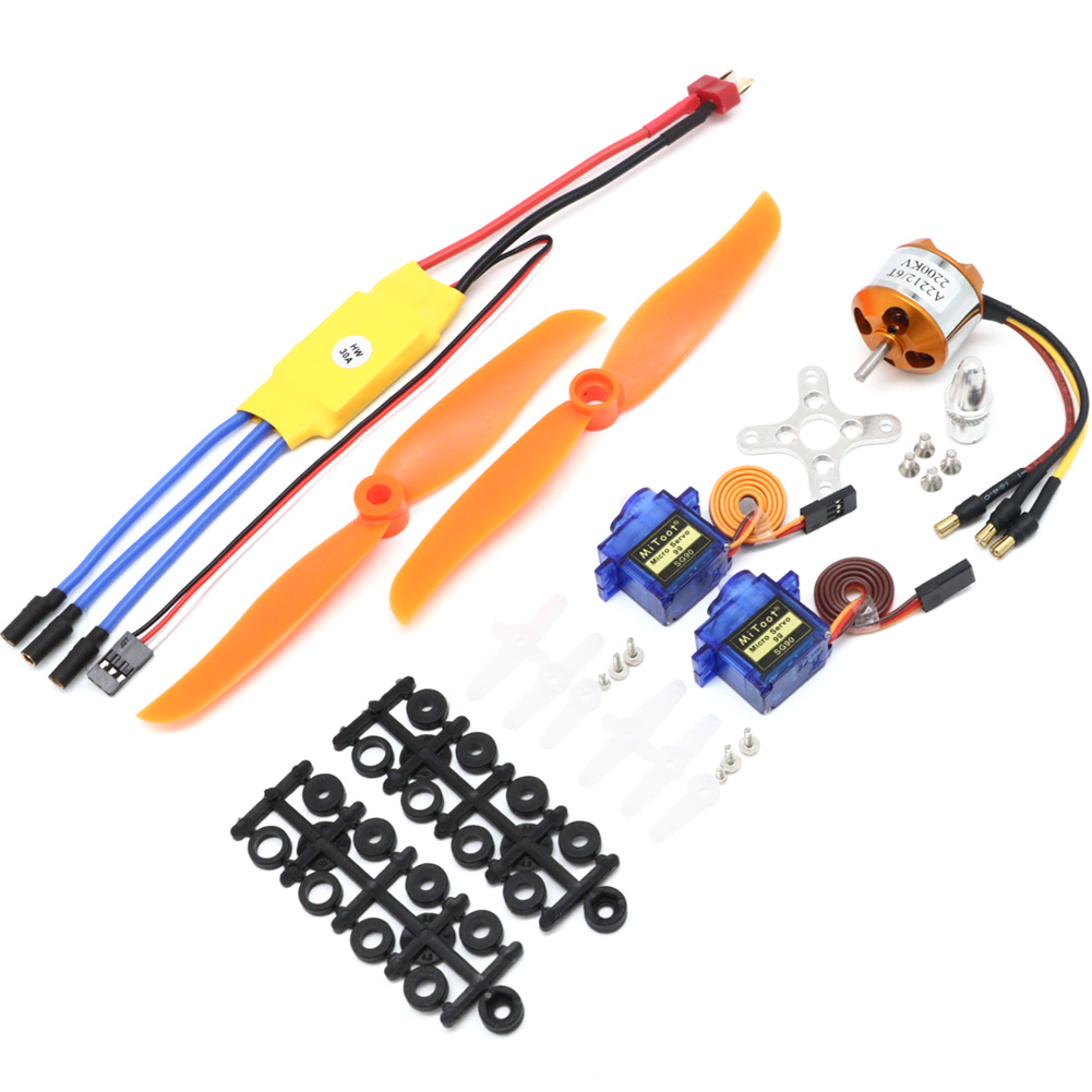 Servo Sg90 - ブラシレスモーターa2212,2212または6035 kv,プロペラsg90 9g,rc固定翼飛行機用マイクロサーボ