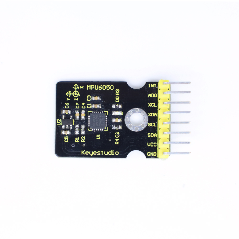 Accelerometer Mpu6050 - Arduino,Keyestudio-3,mpu6050用のGY-521軸ジャイロスコープおよびセンサーモジュール