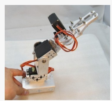 Robot Gripper Claw - 3自由度ロボットアーム用金属製グリッパー爪（MG996Rサーボ搭載）