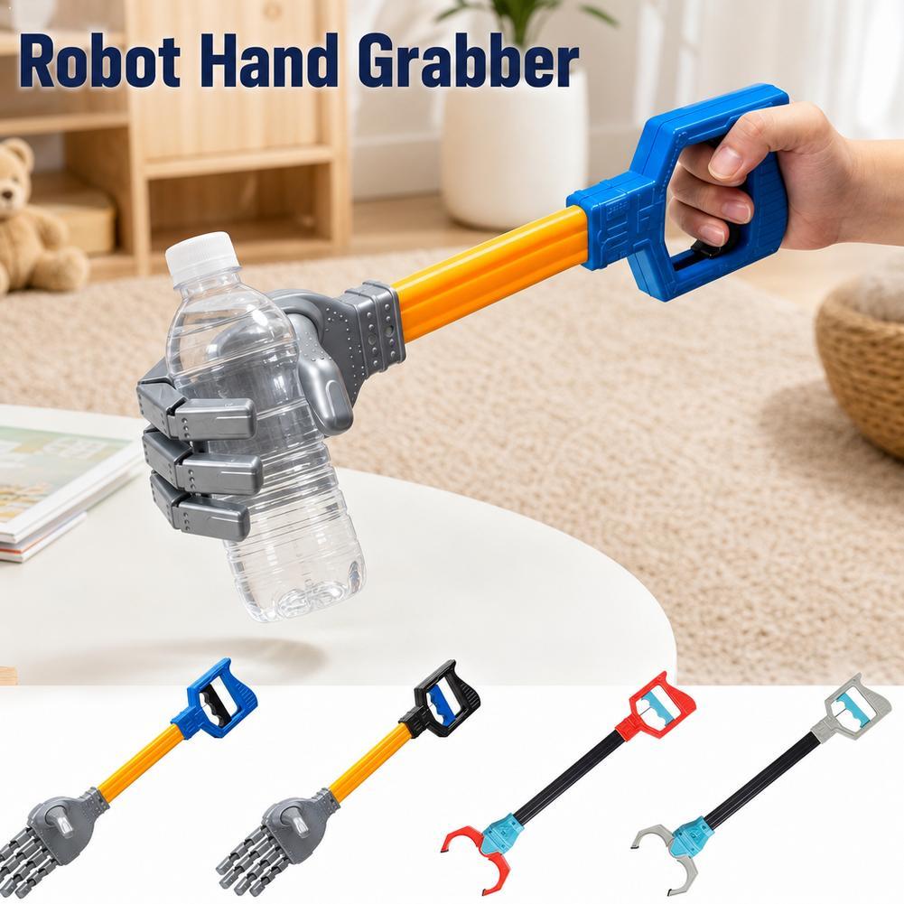 Robot Gripper Claw - ロボットハンドグラバーおもちゃ手と目の協調インタラクティブおもちゃ機械式爪リーチャーツール子供向けノベルティプレイギフト