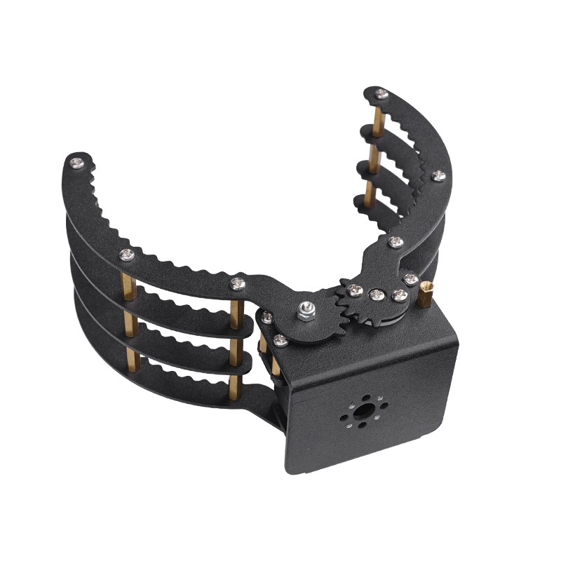 Robot Gripper Claw - 230mmの開口部を持つ機械式クロー（把持具）。MG996 DS3218ロボット用機械式アームと組み合わせて使用。ロボットアーム用クローのDIYキット、プログラマブルロボットキット。
