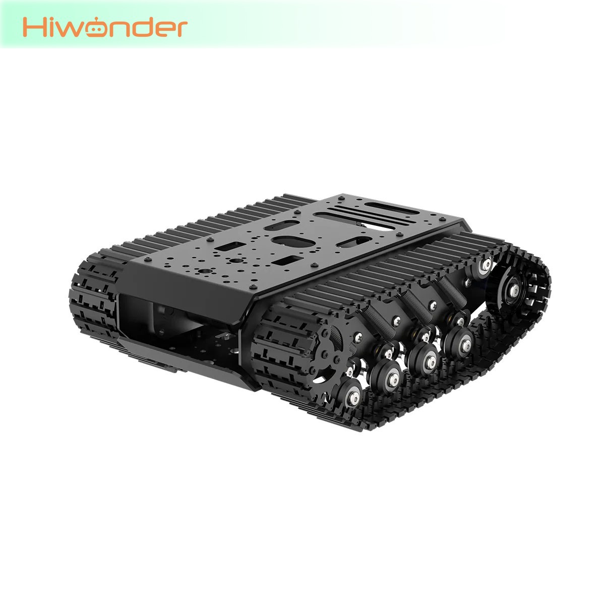 Tracked Robot Chassis - Hiwonder 装軌式戦車ロボットシャーシ シングル/ダブルレイヤー 標準/高度バージョン オプションのLiPoバッテリー+充電器付き