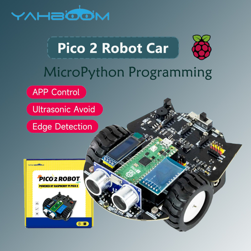 Yahboom Raspberry Pi Pico 2 ロボ - Robot Car Kit のレビューと価格