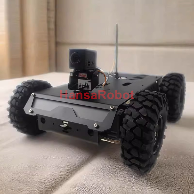 4GワイヤレスWiFiアプリRCスマートビデオ4WDロボット - Tracked Robot Chassis のレビューと価格
