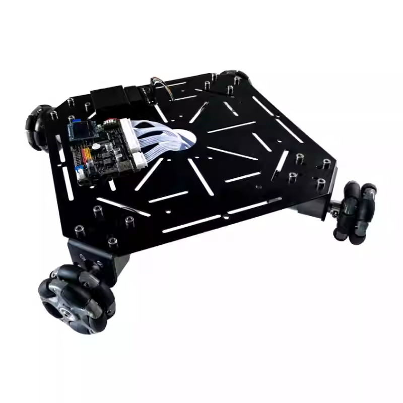5kg積載ROS 4WDオムニホイールロボットカーシャーシ、 - Stm32 Robot のレビューと価格