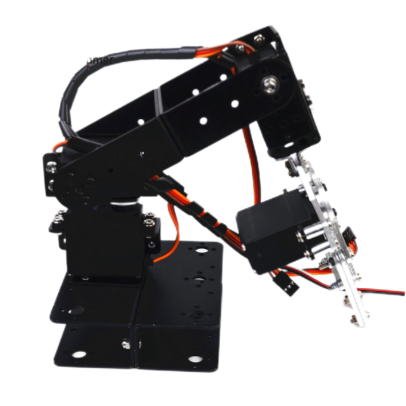 MG996 4自由度分解式メカニカルアーム、クロー型グリッパ - Robot Gripper Claw のレビューと価格