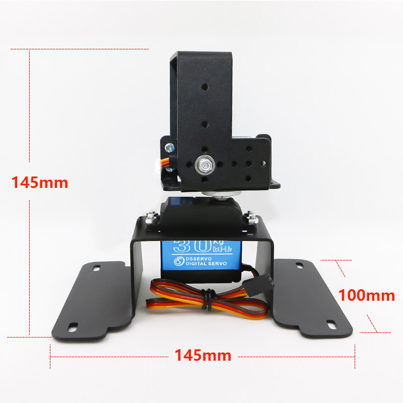 2 DOF パンチルトブラケットキット 金属製マウントホルダ - Pan Tilt Bracket のレビューと価格