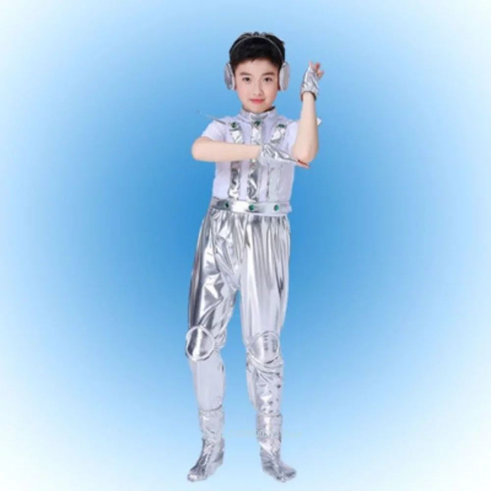 キッズロボット宇宙未来スタイルコスチューム男の子女の子パフォ - Robot Kit のレビューと価格