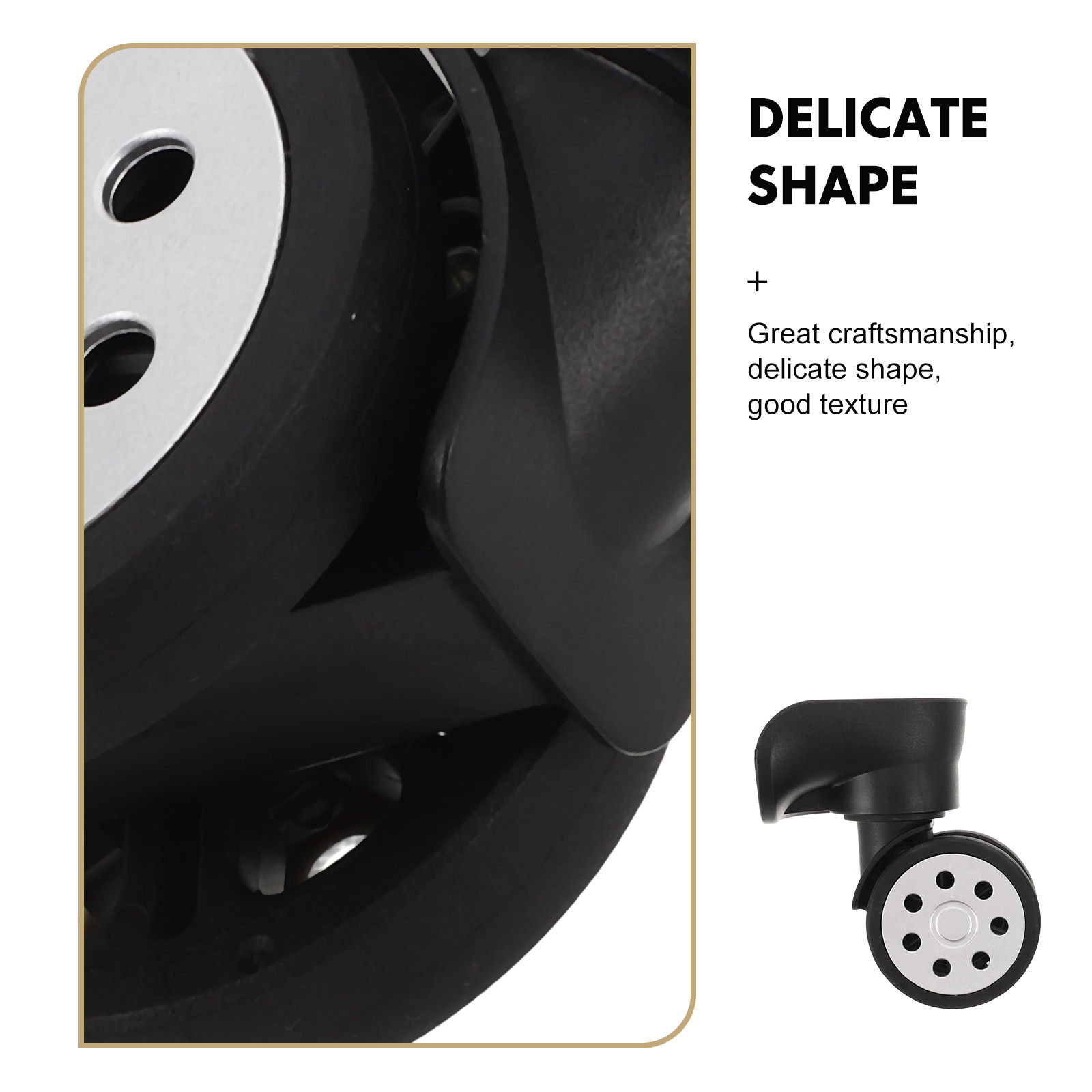 汎用性の高い回転式キャスターホイール。オフィスチェア用の高品 - Caster Wheel のレビューと価格