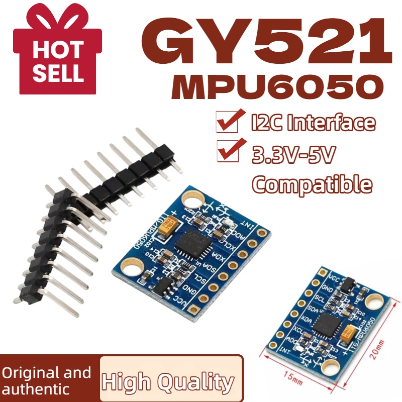 1/5/10 個 GY521 GY-521 MPU6050  - Accelerometer Mpu6050 のレビューと価格
