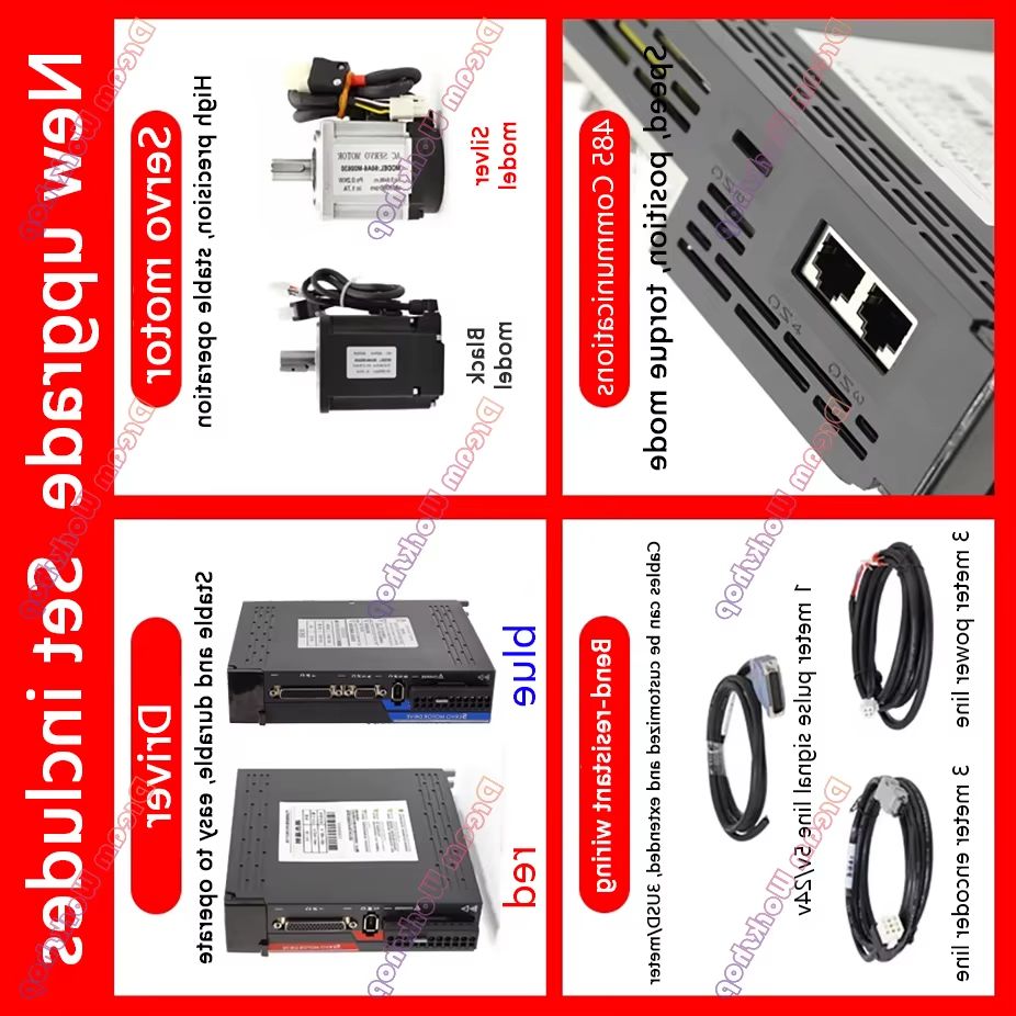 1KW/1.5KW/2KW/2.3KW/2.6KW 220V - Servo Kit のレビューと価格