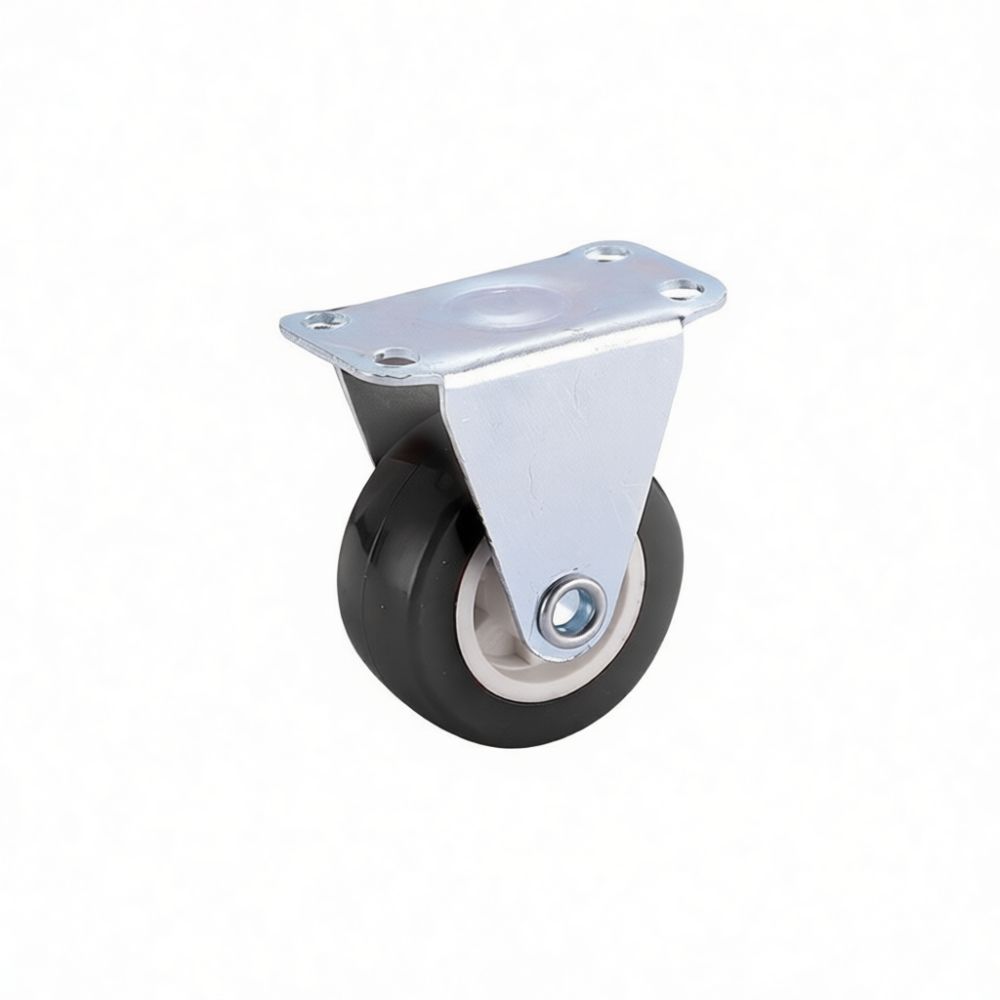 頑丈な静音キャスターホイール。1.3インチのゴム製ローラーで - Caster Wheel のレビューと価格