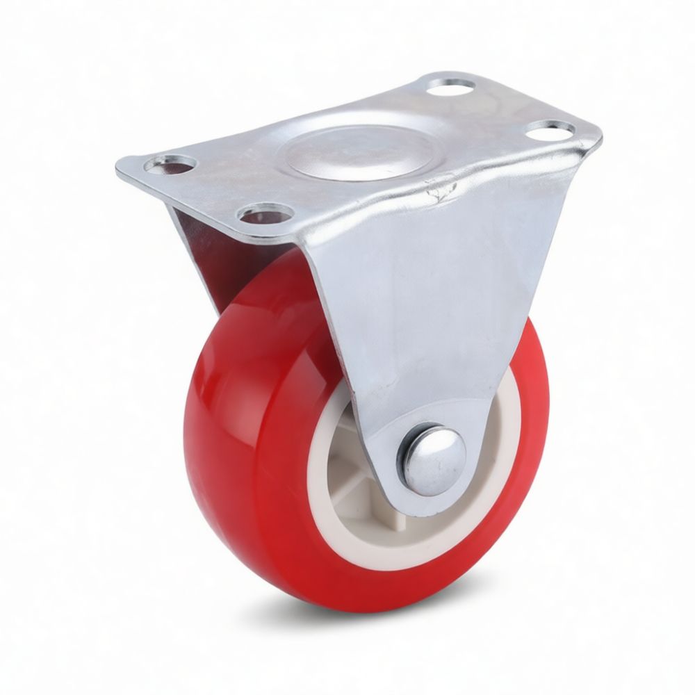 頑丈な静音キャスターホイール。1.3インチのゴム製ローラーで - Caster Wheel のレビューと価格