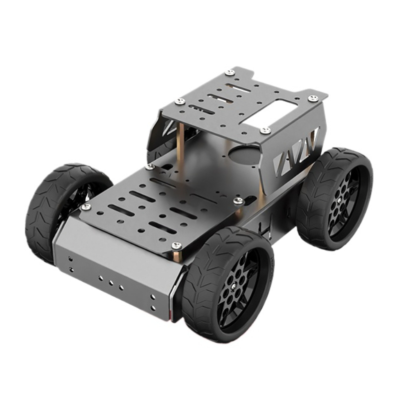 四輪電動カートアルミフレームスマートカー Arduino/R - Tracked Robot Chassis のレビューと価格