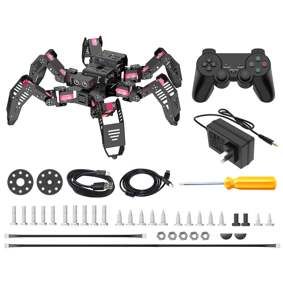 Hiwonder スパイダーボット プログラム可能なリモコン - Robot Kit のレビューと価格