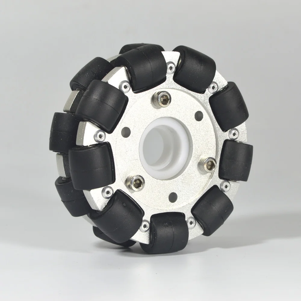 4インチ/100mmの二重アルミニウム製全方向対応ホイール、 - Omni Wheel のレビューと価格