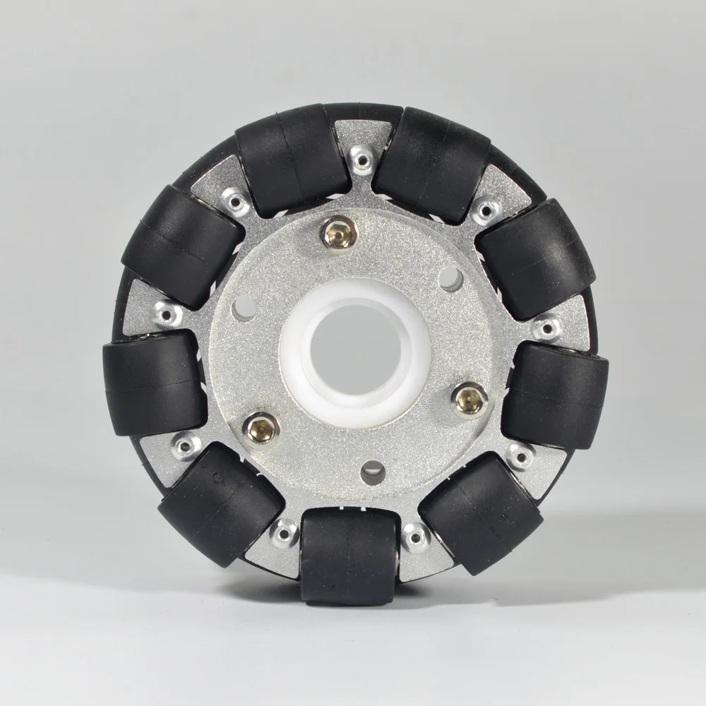 4インチ/100mmの二重アルミニウム製全方向対応ホイール、 - Omni Wheel のレビューと価格