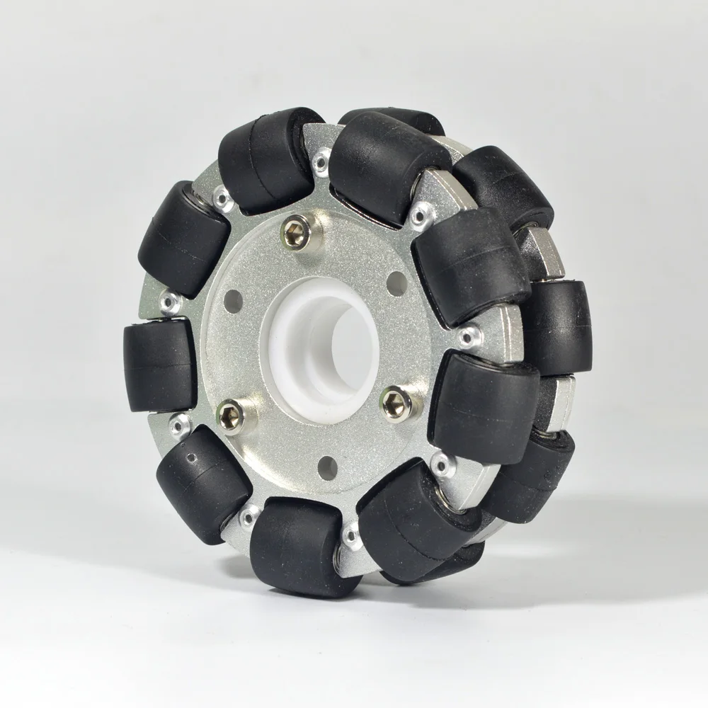 4インチ/100mmの二重アルミニウム製全方向対応ホイール、 - Omni Wheel のレビューと価格