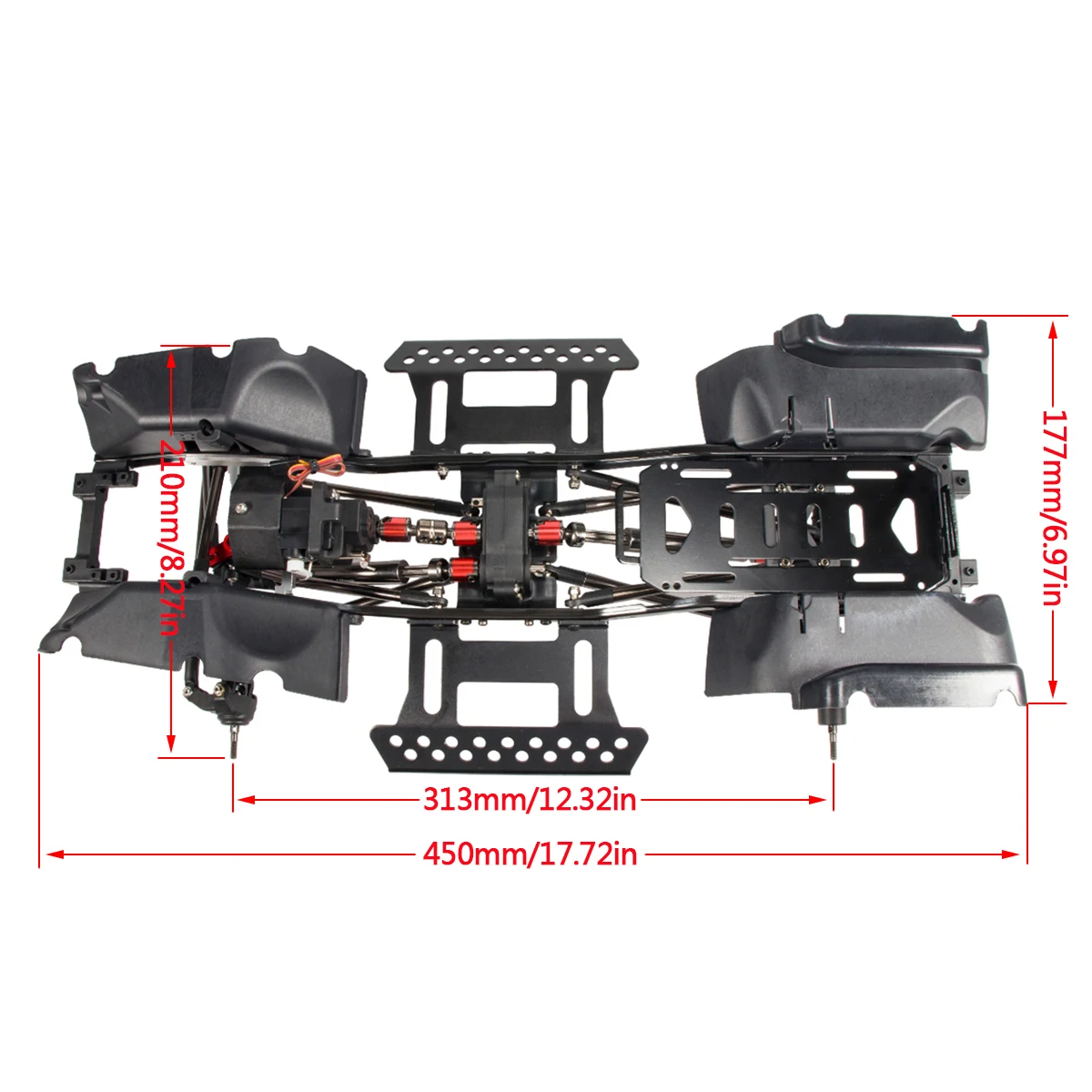 Rcクローラー-シャーシキット,1:10 rc,遊星ギア,2 - Robot Car Kit のレビューと価格
