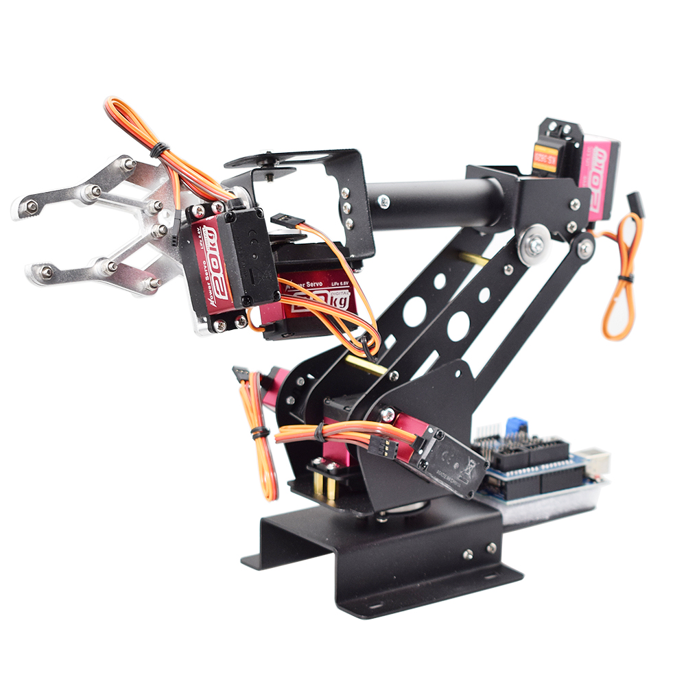 PS2コントロール6 DOFロボットアームグリッパークローS - Stm32 Robot のレビューと価格