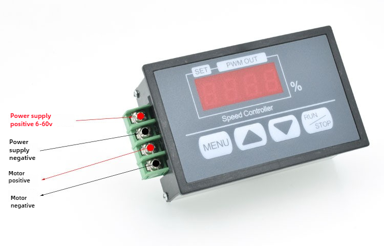 DC 6-60V 30A DCモータースピードコントローラー - Dc Motor 12V のレビューと価格