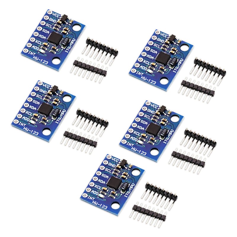 5個のGY-521 MPU-6050 MPU6050加速度計 - Accelerometer Mpu6050 のレビューと価格