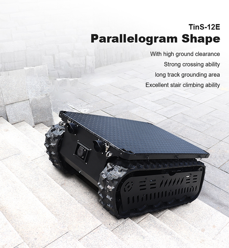 300～600kg積載可能なRCタンククローラーロボットシャ - Tracked Robot Chassis のレビューと価格