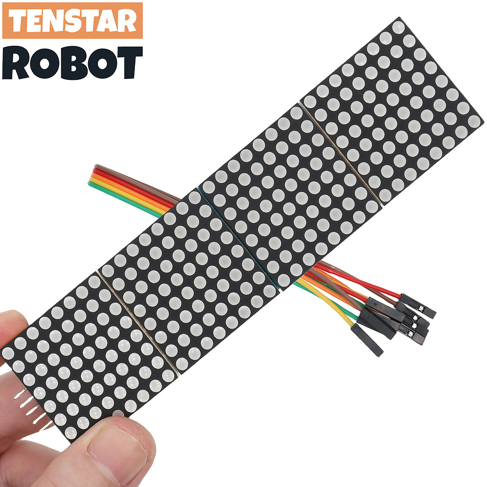 MAX7219 ドットマトリックスモジュールマイクロコントロ - Line Follower Robot のレビューと価格