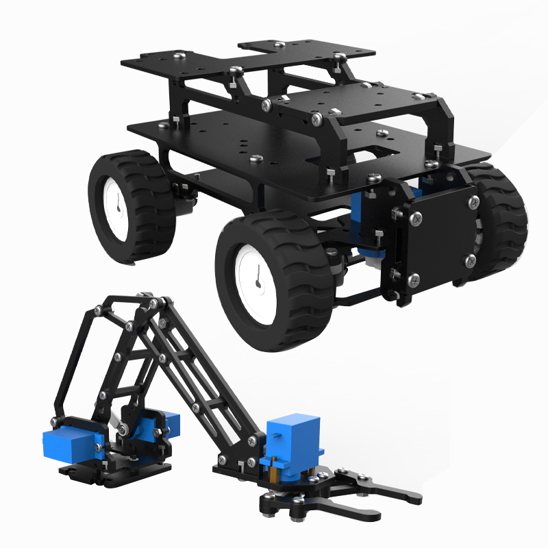 アクリル 4WD ロボットカーモーターアッカーマン全方向追跡 - Stm32 Robot のレビューと価格