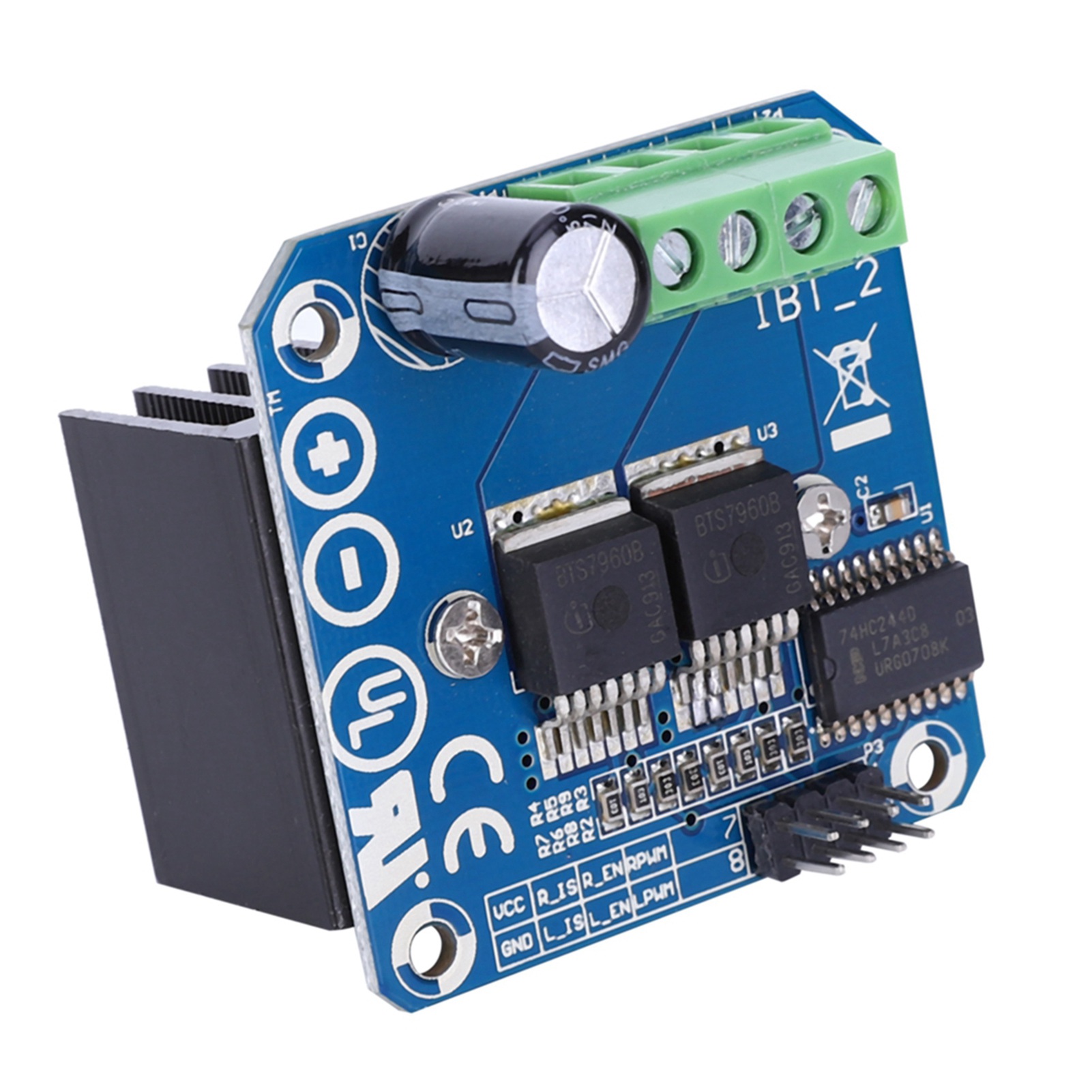 モータードライブモジュール スマートカー用高出力ドライバー  - Motor Driver Module のレビューと価格
