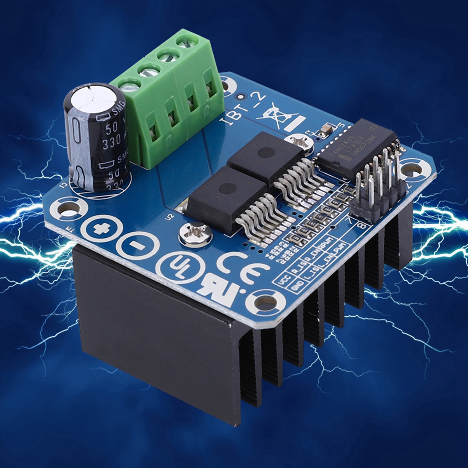 BTS7960 43A モータードライブモジュール モーター - Motor Driver Module のレビューと価格