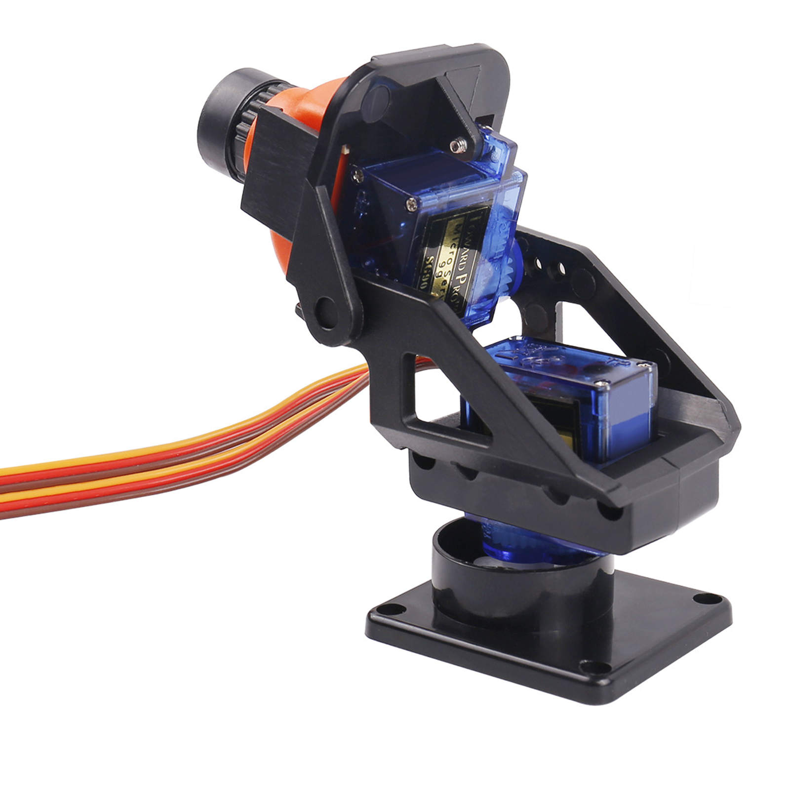 2軸サーボfpvジンバル,ptzパン/チルトカメラプラットフ - Pan Tilt Bracket のレビューと価格