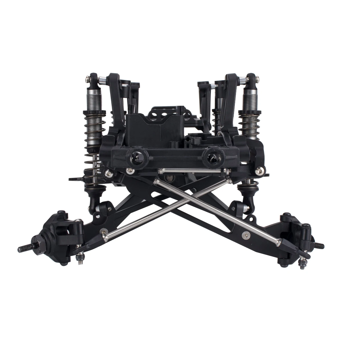 12x 1/10アルミニウムフロントアクスルサスペンションキ - Servo Kit のレビューと価格