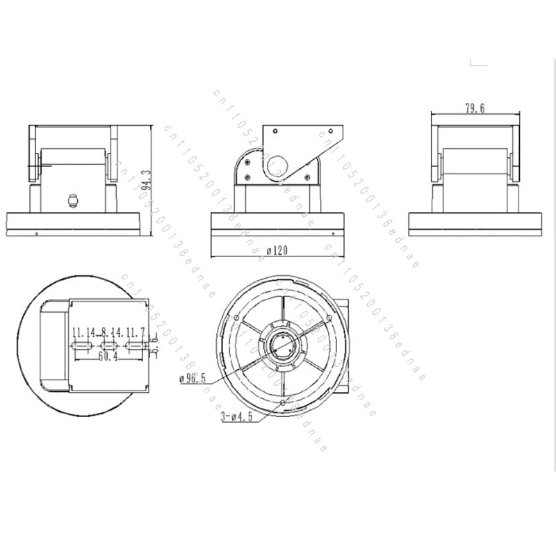 RS485電動パンチルトブラケット（監視カメラ用）、9600 - Pan Tilt Bracket のレビューと価格