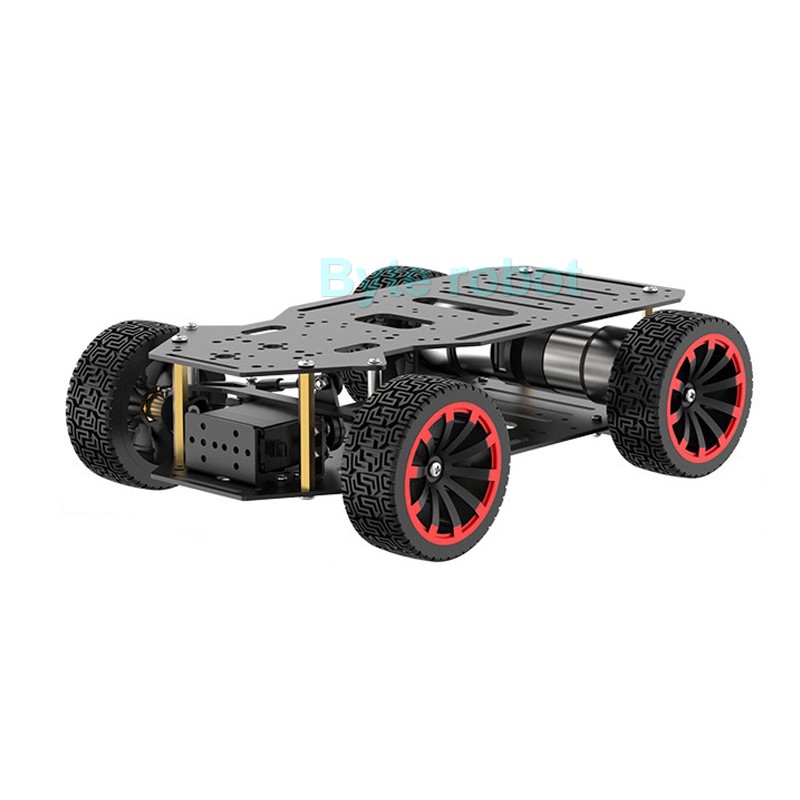 5 キロ負荷 4WD ロボットカー金属アッカーマン RC シ - Robot Arm Metal のレビューと価格