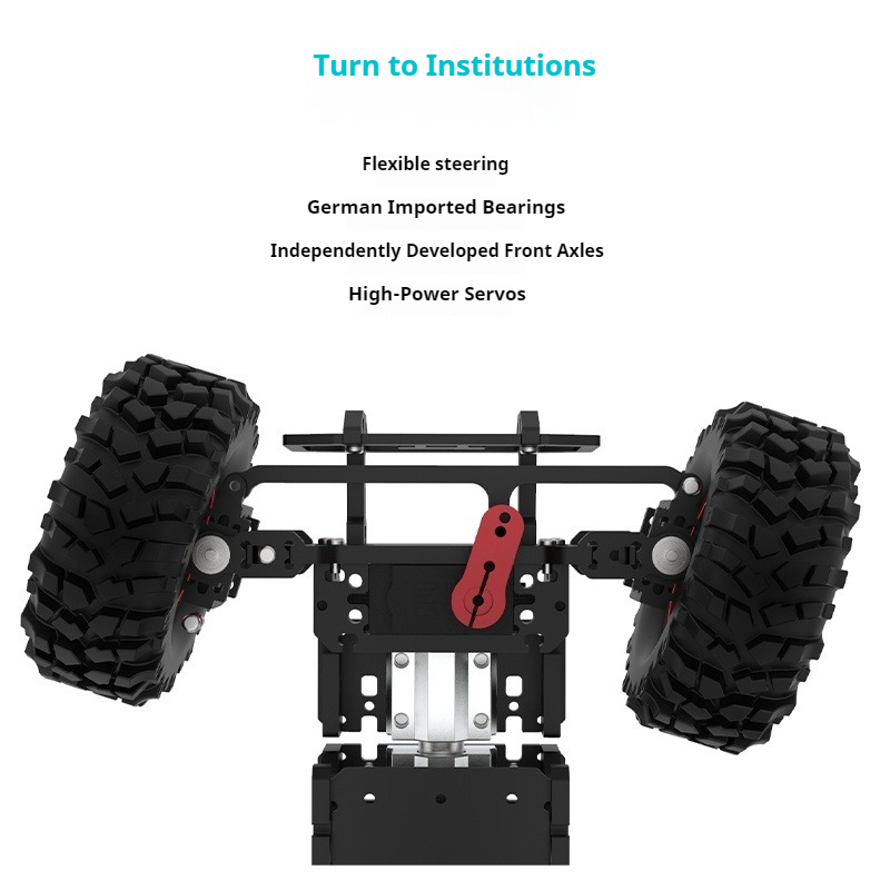 アッカーマンシャーシ/スマートカー/ステアリングギアステアリ - Tracked Robot Chassis のレビューと価格