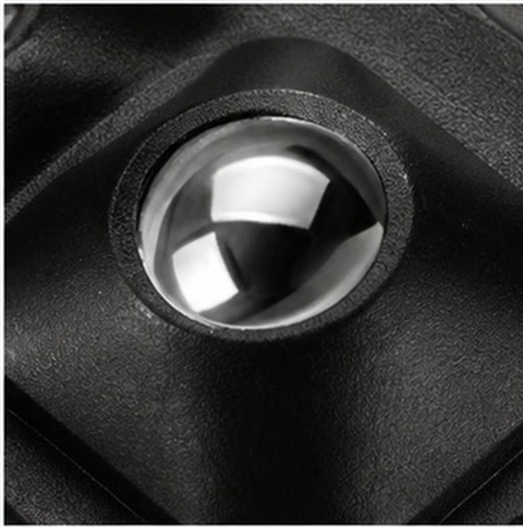8個入り ミニ汎用ボール型自在キャスターホイール、粘着式プー - Caster Wheel のレビューと価格