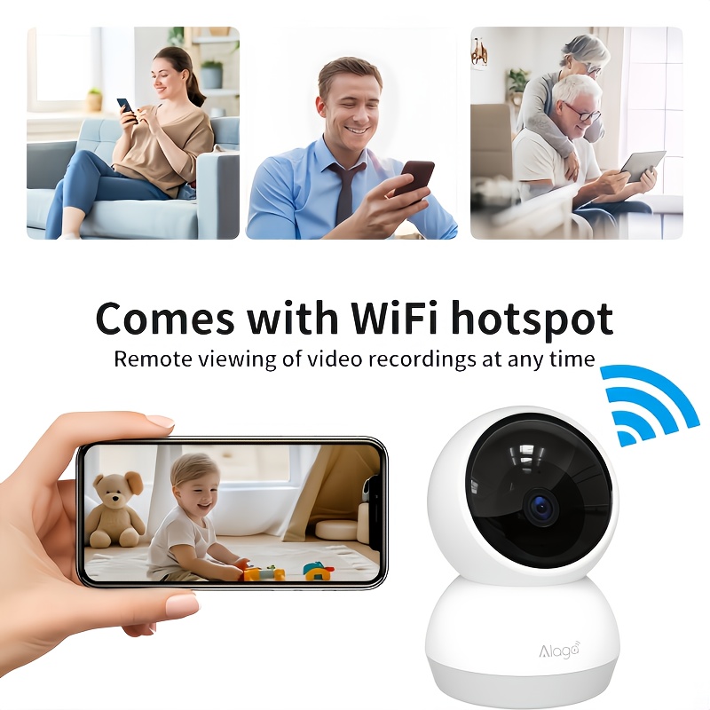 3Kペット犬用カメラ（スマホアプリ対応）、5G/2.4G W - Pan Tilt Bracket のレビューと価格