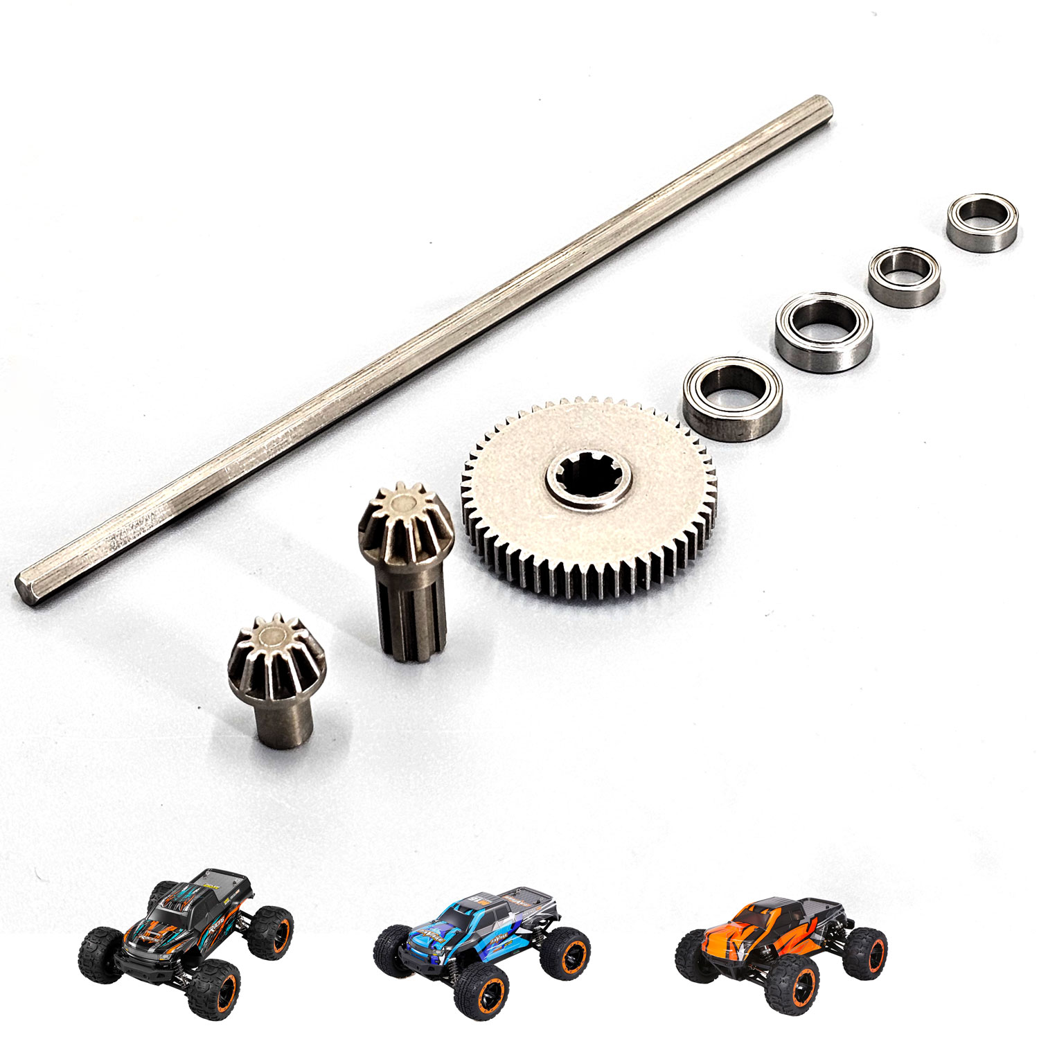 Haiboxing 1/16 RCカー用パウダーメタル製トラ - Robot Car Kit のレビューと価格